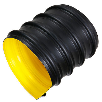 Труба отхода HDPE трубы из волнистого листового металла DN300 HDPE SN16 для полива