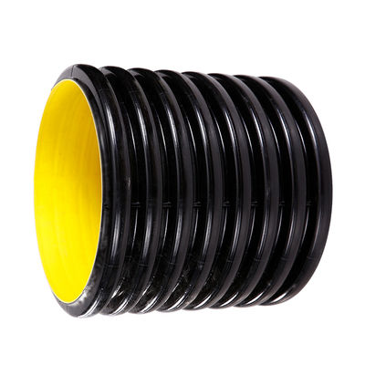 Дренаж HDPE дождевой воды SN8 DN300 пускает канализационные трубы по трубам HDPE длины 6M