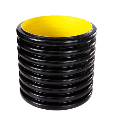 Труба DN700 DN1200mm стены HDPE полиэтилена высокой плотности ровная